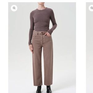 Agolde Ren Jeans Ceramic